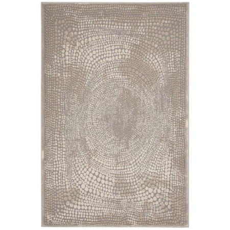 Safavieh Meadow Small Rectangle Area Rug, Ivory and Grey - 3 ft.-3 in. x 5 ft. MDW333A-3